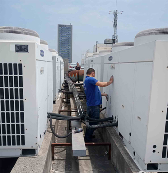 丰都中央空调制热和不制冷系统维修方法